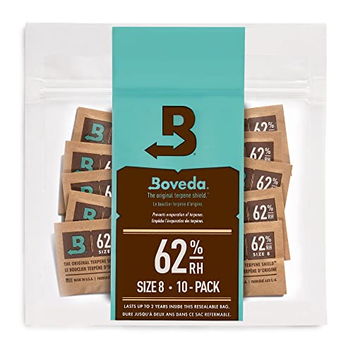 Boveda 62% Humidity Pack Size 8