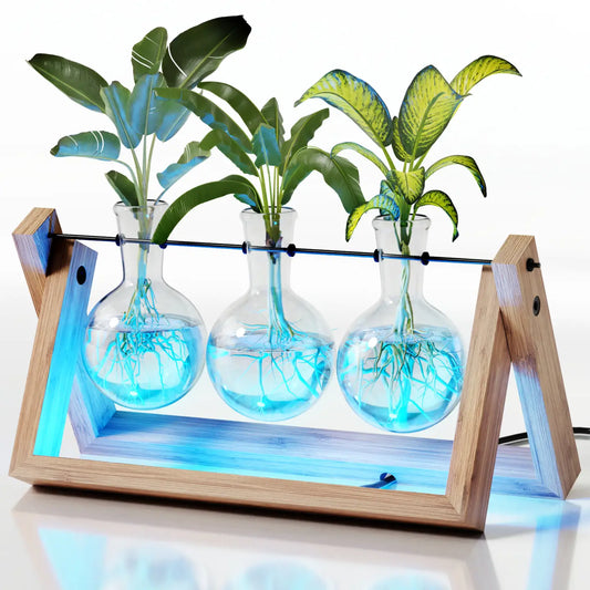 Light Up Bamboo Air Planter