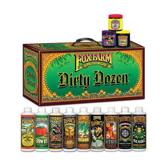 FoxFarm Dirty Dozen Nutrient Starter Kit