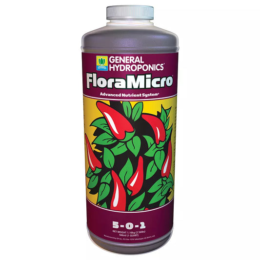 General Hydroponics FloraMicro 5-0-1 Quart