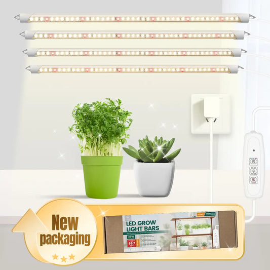 Easy Grow, Full Spectrum Led Grow Light Bars, 4 Pack